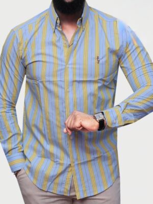 Fun Style Long-sleeved Cotton Shirt | His Timeless Closet